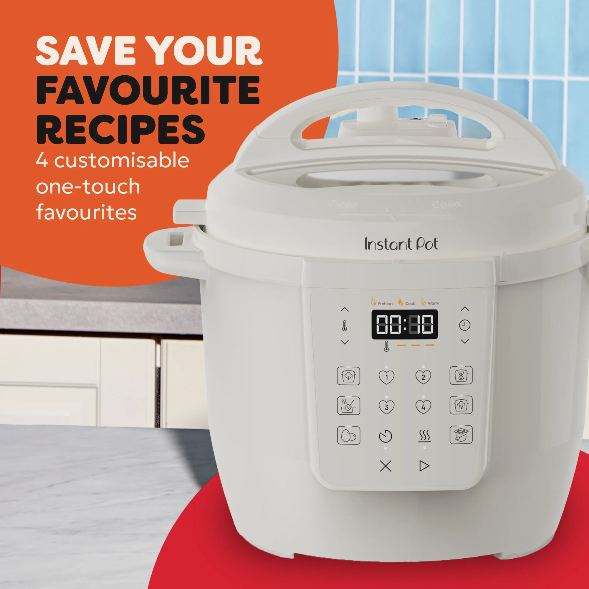 Instant® Pot Rio 5.7L Sea Salt Multi Cooker - Image 4