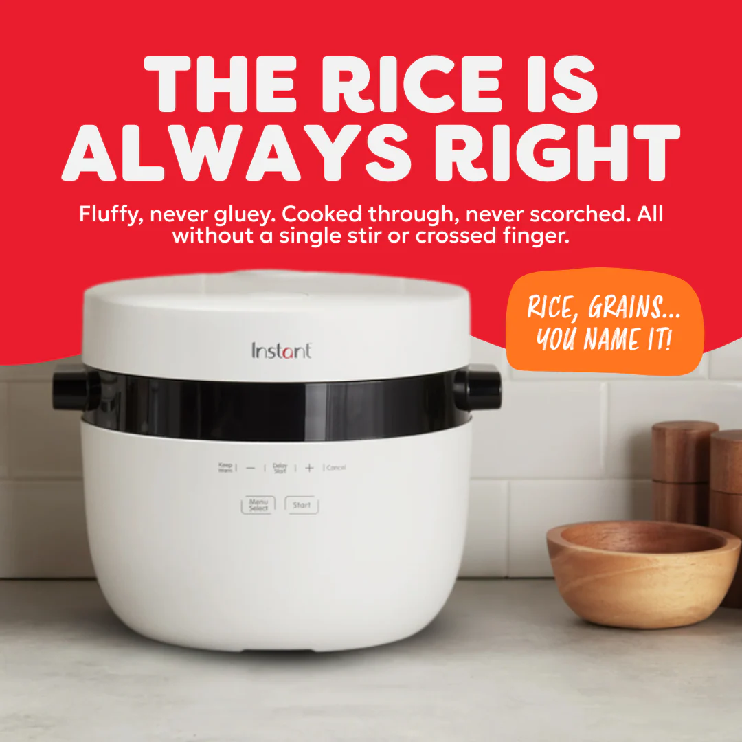 Instant® 10 Cup Rice & Grain Cooker - Image 3