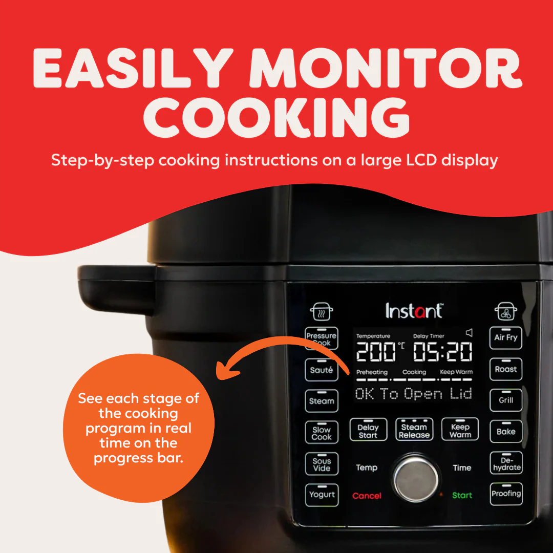 Instant Pot® Duo Crisp 6.5L Ultimate Lid - Image 5