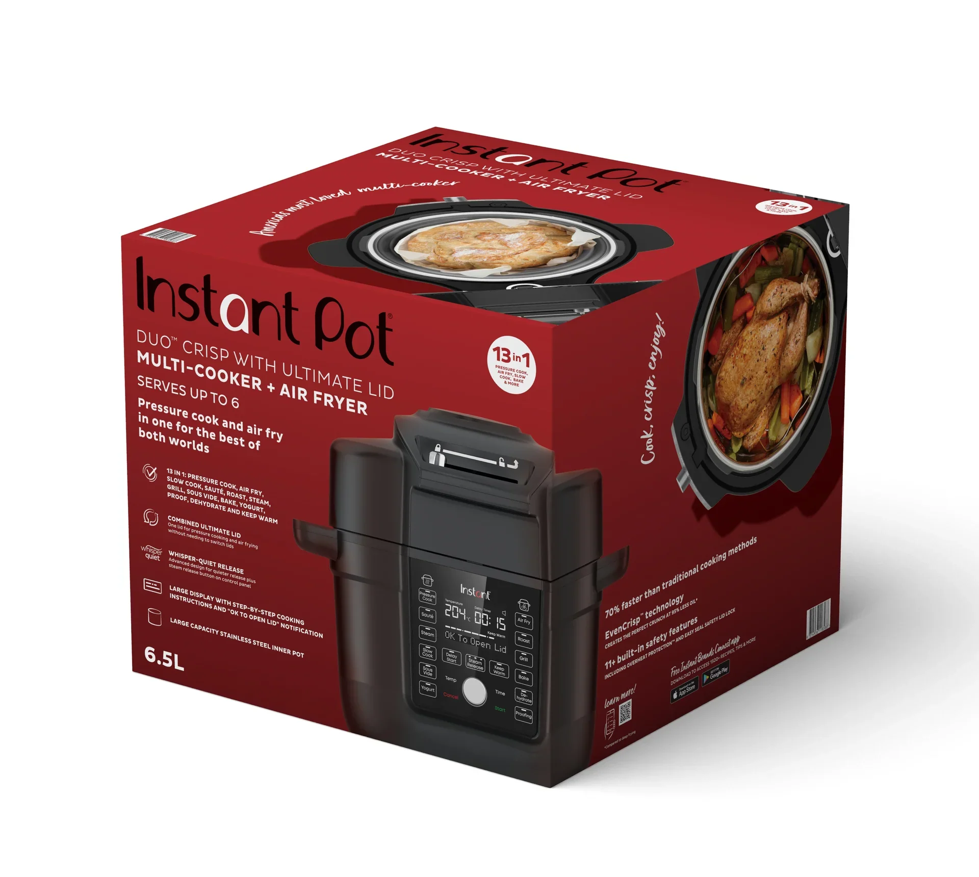 Instant Pot® Duo Crisp 6.5L Ultimate Lid - Image 7