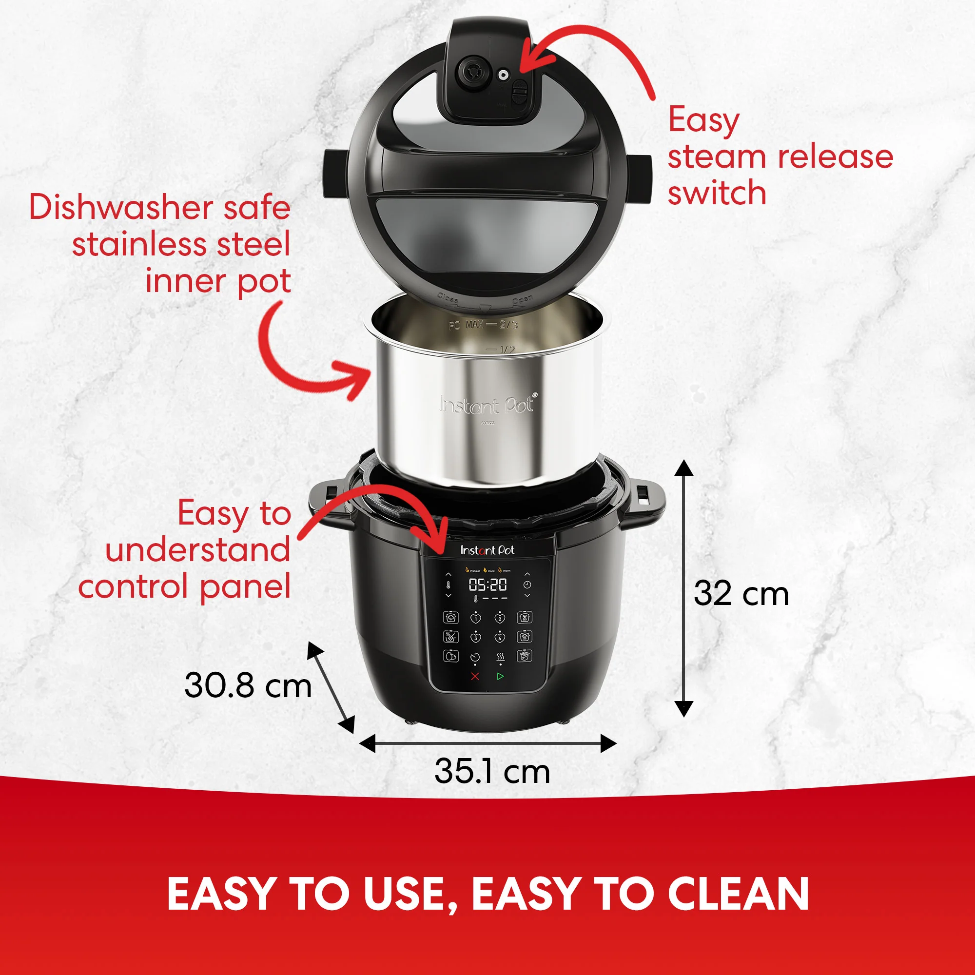 Instant® Pot Rio Multi Cooker 5.7L - Image 8