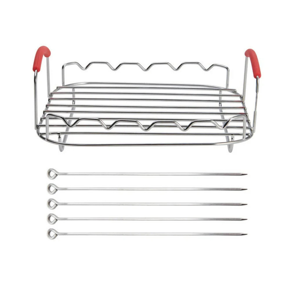 Vortex Slim Grill Rack with Skewers